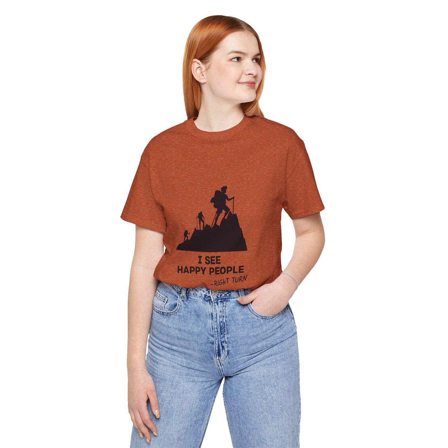 I See Happy People Adult Unisex Jersey