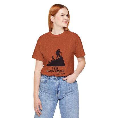 I See Happy People Adult Unisex Jersey