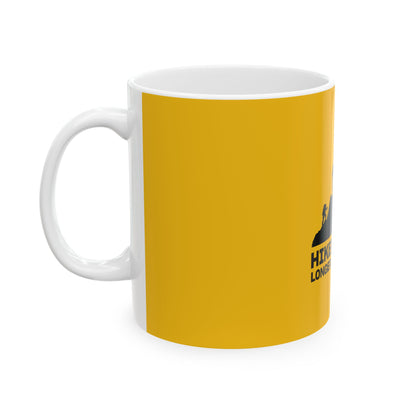 Hikers Do It Yellow Ceramic Mug, (11oz, 15oz)