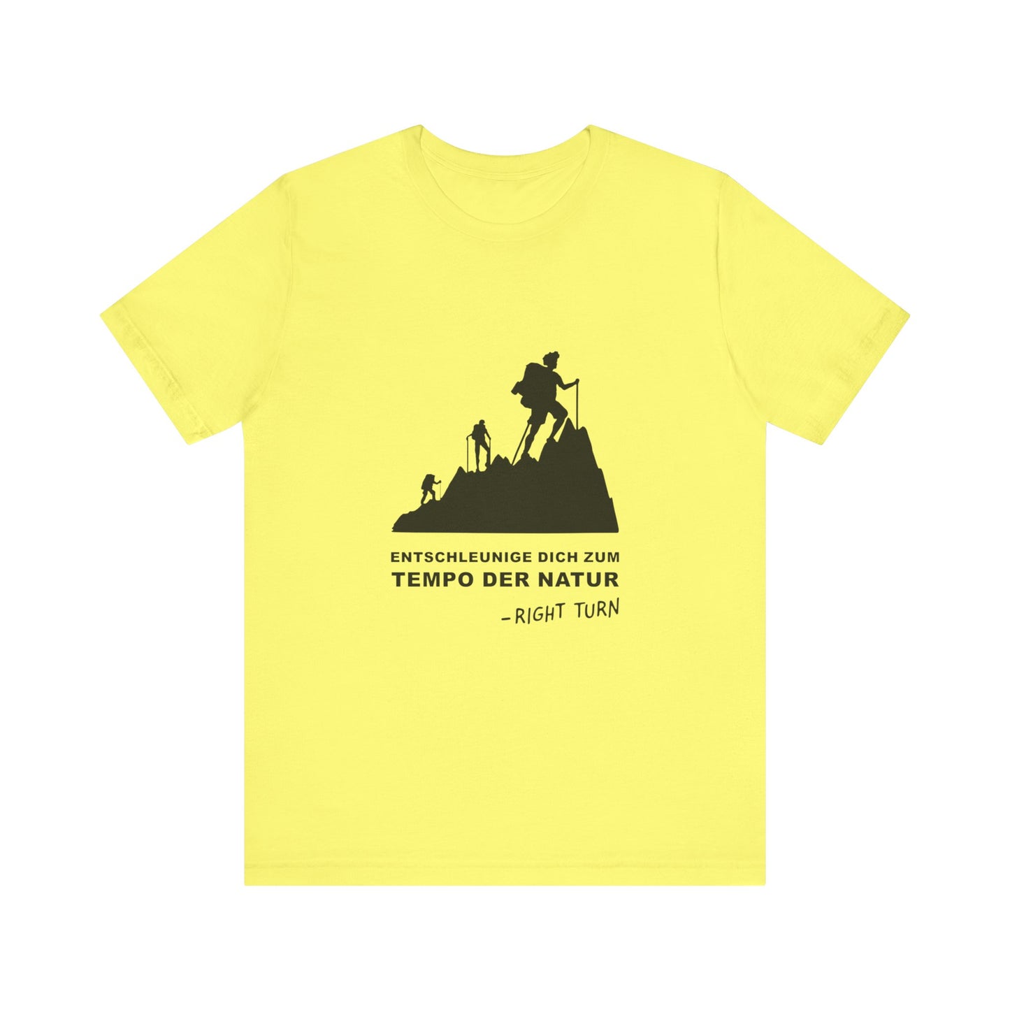 Entschleunige Dich Zum Adult Unisex Jersey