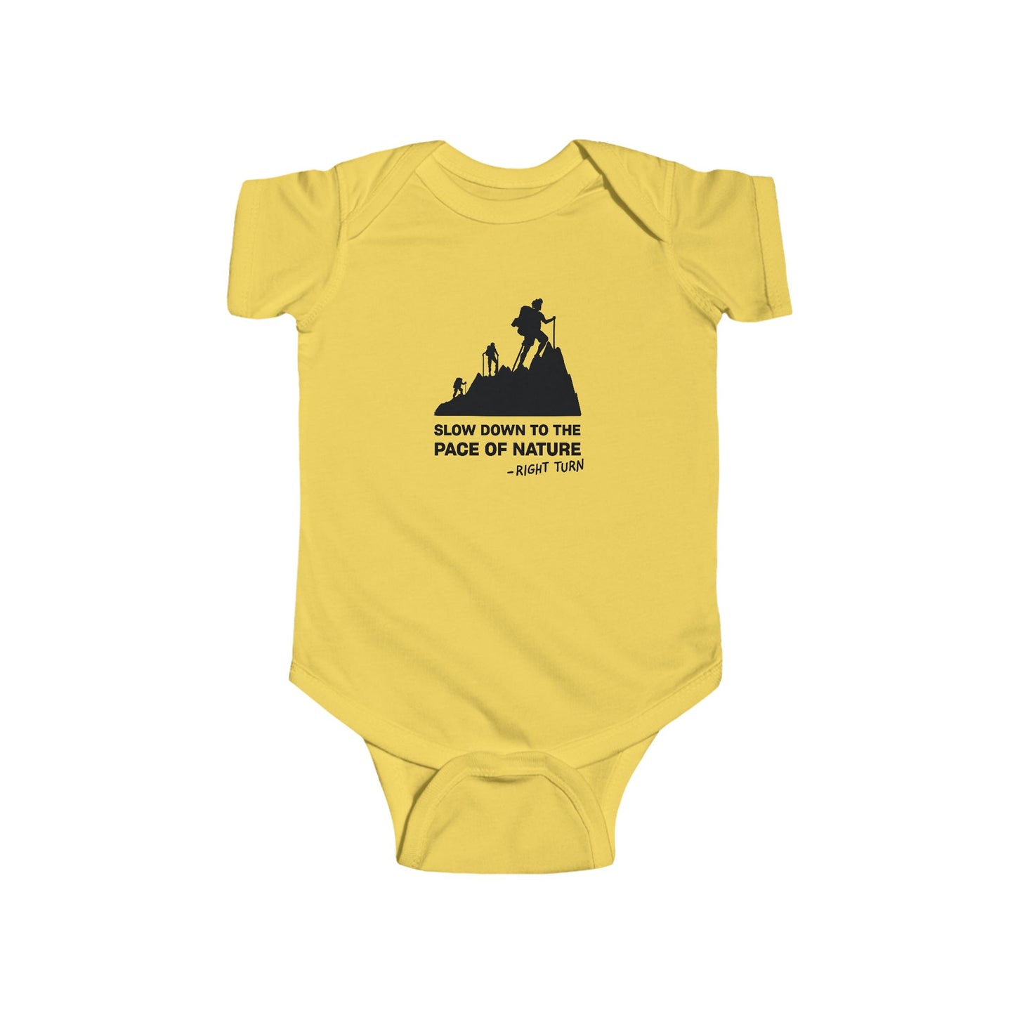 Slow Down Infant Fine Jersey Bodysuit