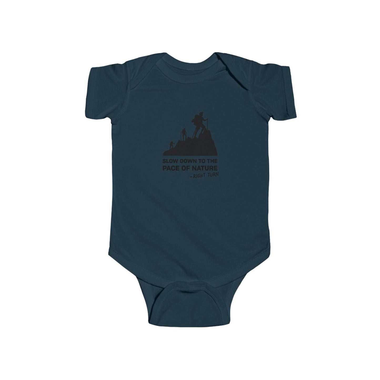 Slow Down Infant Fine Jersey Bodysuit