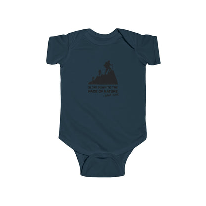 Slow Down Infant Fine Jersey Bodysuit