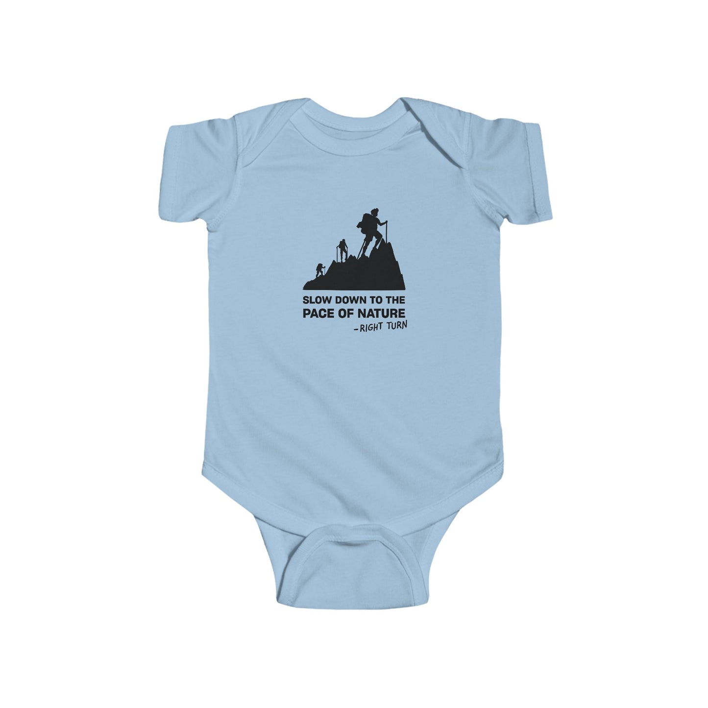 Slow Down Infant Fine Jersey Bodysuit
