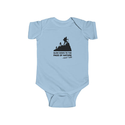 Slow Down Infant Fine Jersey Bodysuit
