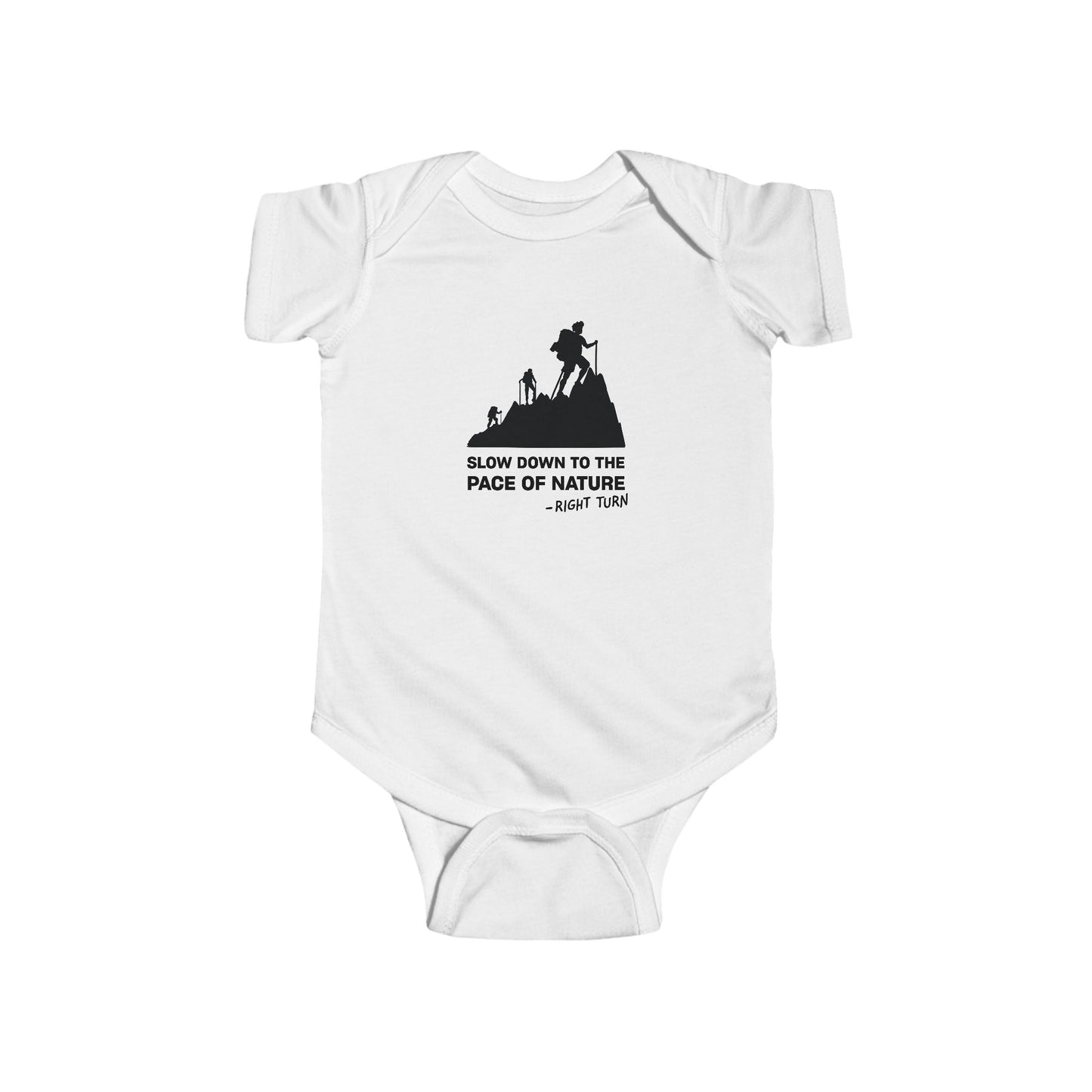 Slow Down Infant Fine Jersey Bodysuit