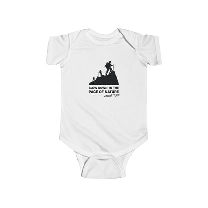 Slow Down Infant Fine Jersey Bodysuit
