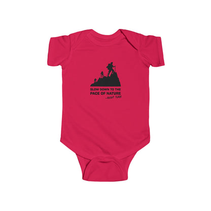 Slow Down Infant Fine Jersey Bodysuit