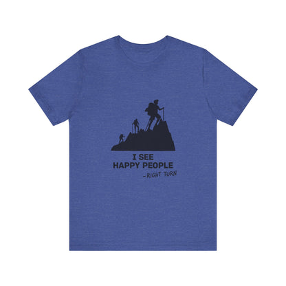 I See Happy People Adult Unisex Jersey