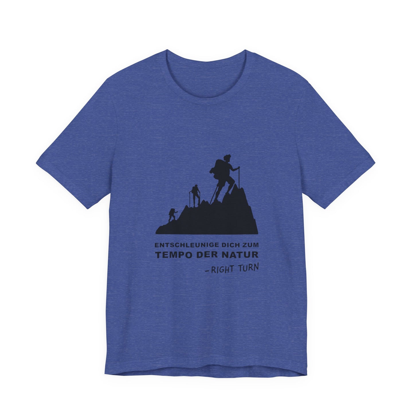 Entschleunige Dich zum Tempo der Natur Adult Unisex Jersey