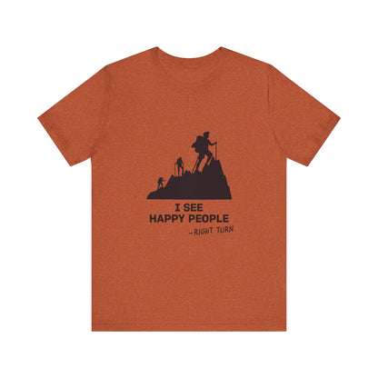 I See Happy People Adult Unisex Jersey