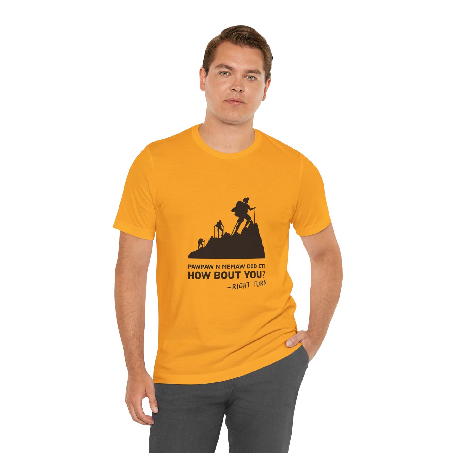 Pawpaw n Memaw Did It Adult Unisex Jersey