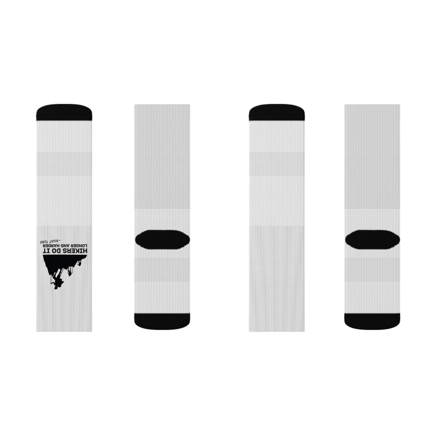 Hikers Do It Sublimation Socks