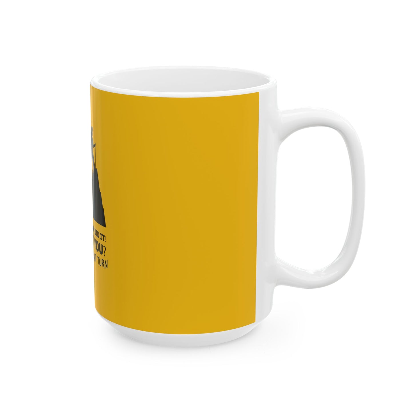 PawPaw Yellow Ceramic Mug, (11oz, 15oz)