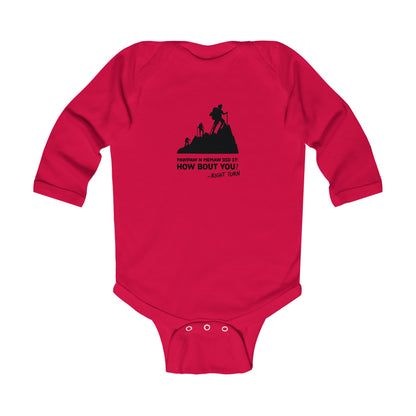 Paw Paw Infant Long Sleeve Bodysuit