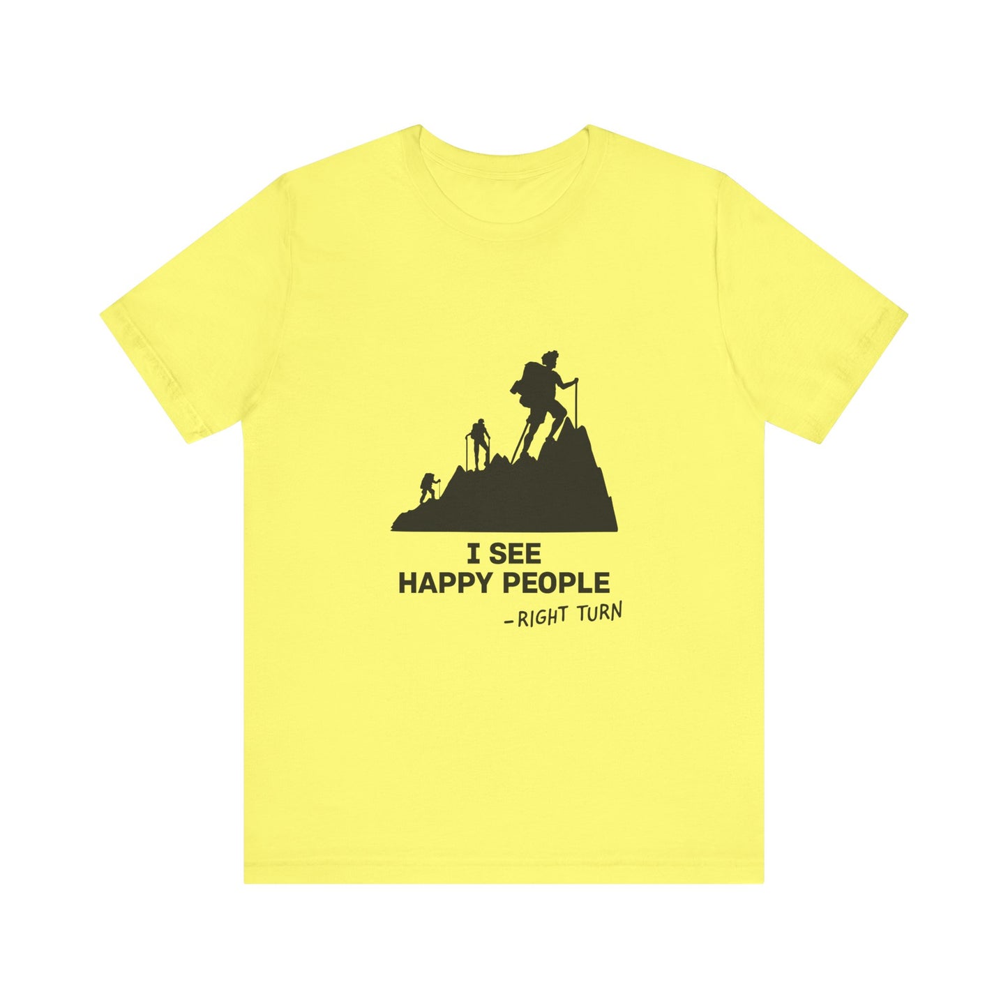I See Happy People Adult Unisex Jersey