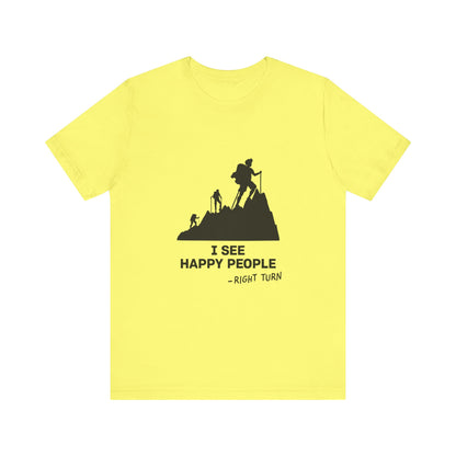 I See Happy People Adult Unisex Jersey