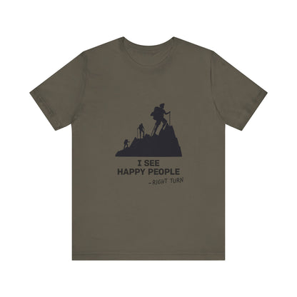 I See Happy People Adult Unisex Jersey