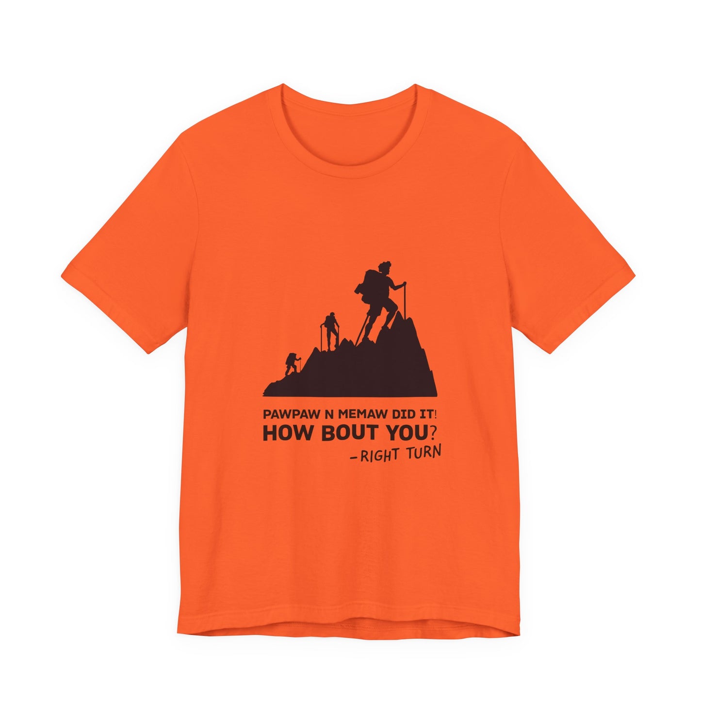 Pawpaw n Memaw Did It Adult Unisex Jersey