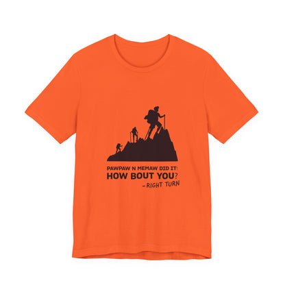 Pawpaw n Memaw Did It Adult Unisex Jersey