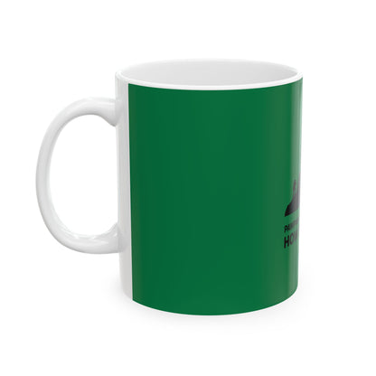 PawPaw Green Ceramic Mug, (11oz, 15oz)
