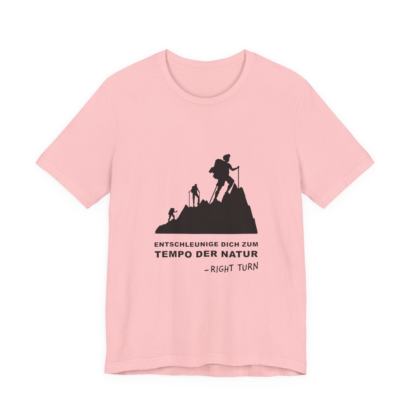 Entschleunige Dich zum Tempo der Natur Adult Unisex Jersey