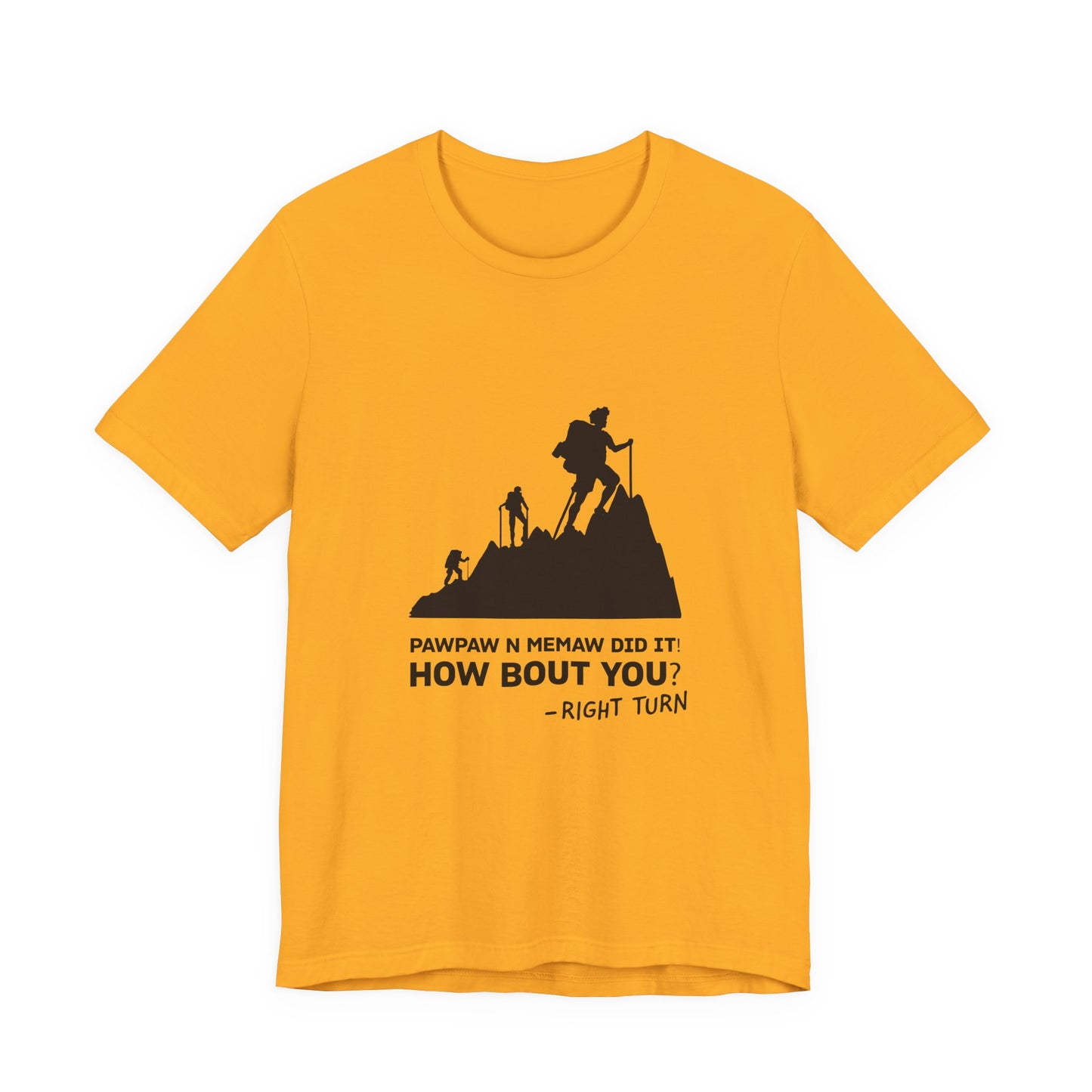 Pawpaw n Memaw Did It Adult Unisex Jersey