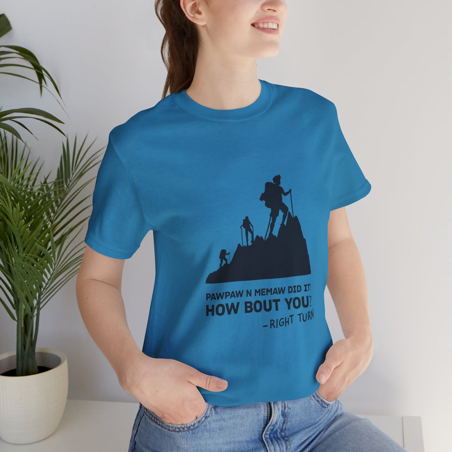 Pawpaw n Memaw Did It Adult Unisex Jersey