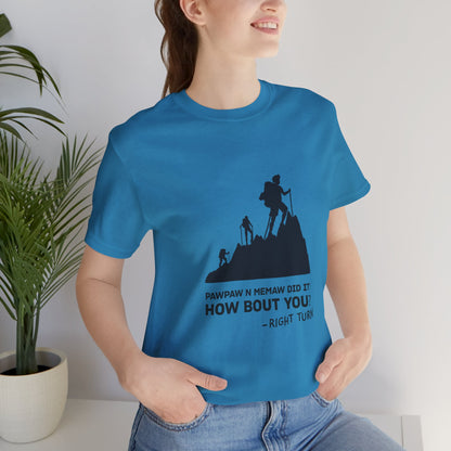 Pawpaw n Memaw Did It Adult Unisex Jersey