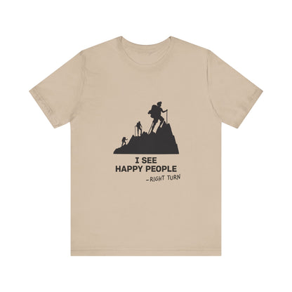 I See Happy People Adult Unisex Jersey