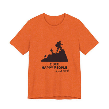 I See Happy People Adult Unisex Jersey