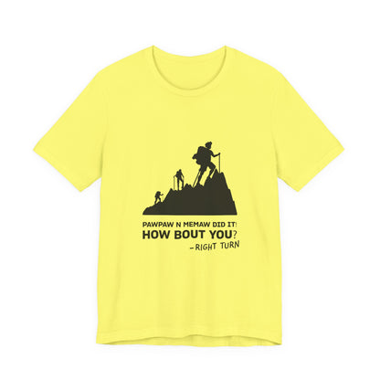 Pawpaw n Memaw Did It Adult Unisex Jersey