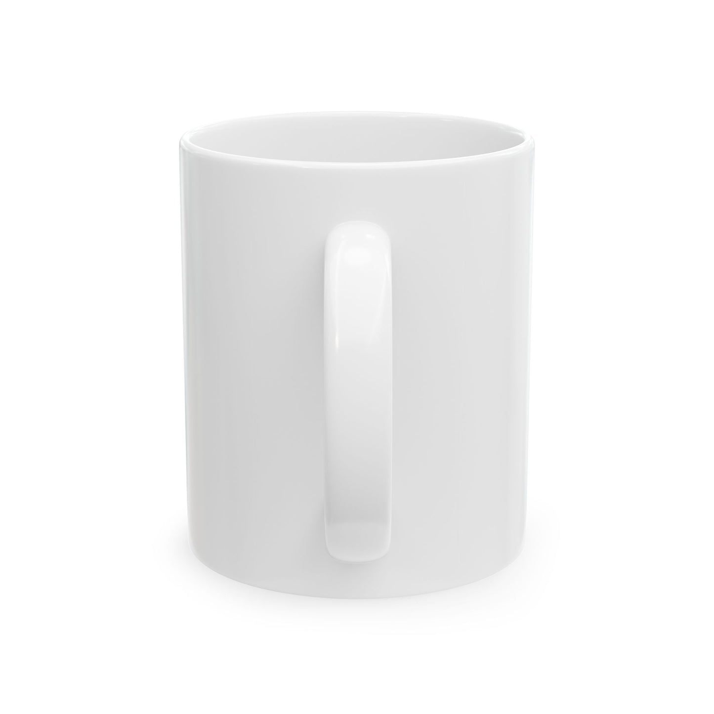 Slow Down White Ceramic Mug, (11oz, 15oz)