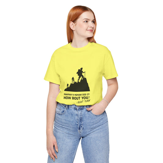 Pawpaw n Memaw Did It Adult Unisex Jersey