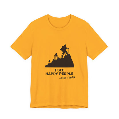 I See Happy People Adult Unisex Jersey