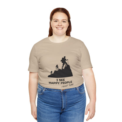 I See Happy People Adult Unisex Jersey