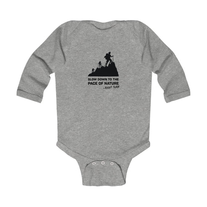 Slow Down Infant Long Sleeve Bodysuit