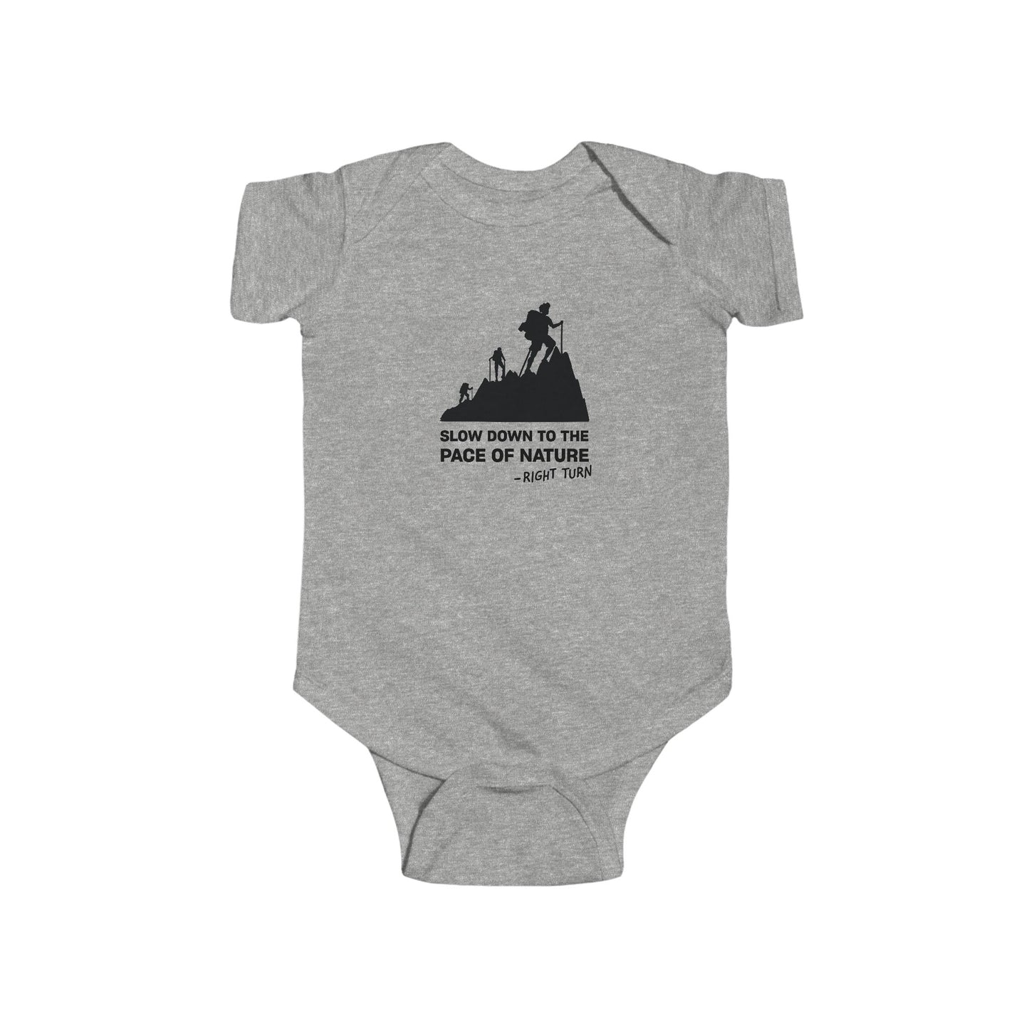 Slow Down Infant Fine Jersey Bodysuit