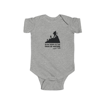 Slow Down Infant Fine Jersey Bodysuit