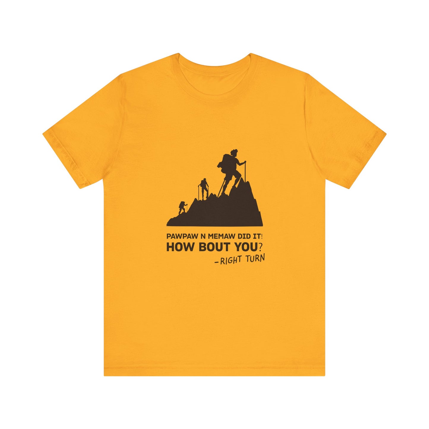 Pawpaw n Memaw Did It Adult Unisex Jersey