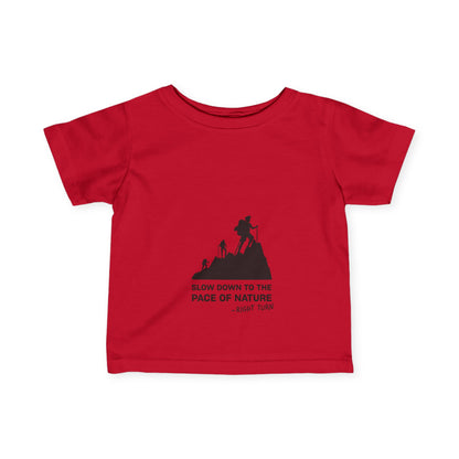 Slow Down Infant Fine Jersey Tee