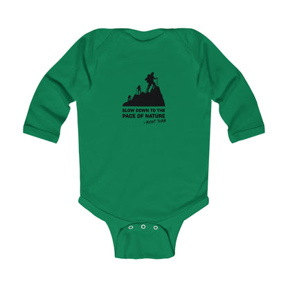 Slow Down Infant Long Sleeve Bodysuit