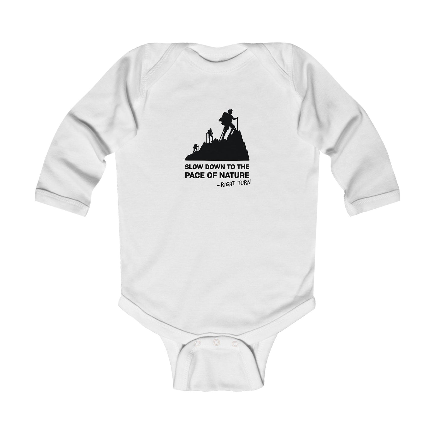 Slow Down Infant Long Sleeve Bodysuit