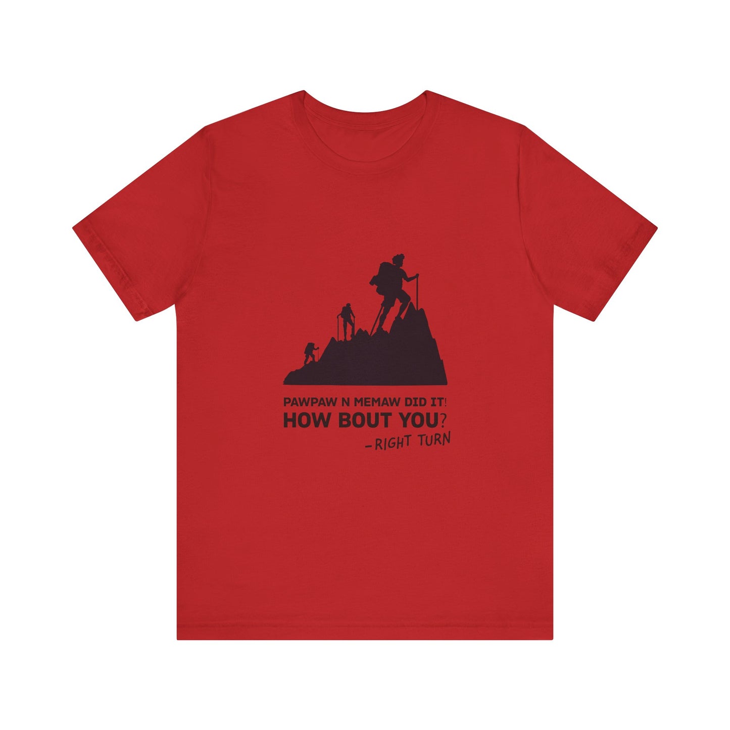 Pawpaw n Memaw Did It Adult Unisex Jersey