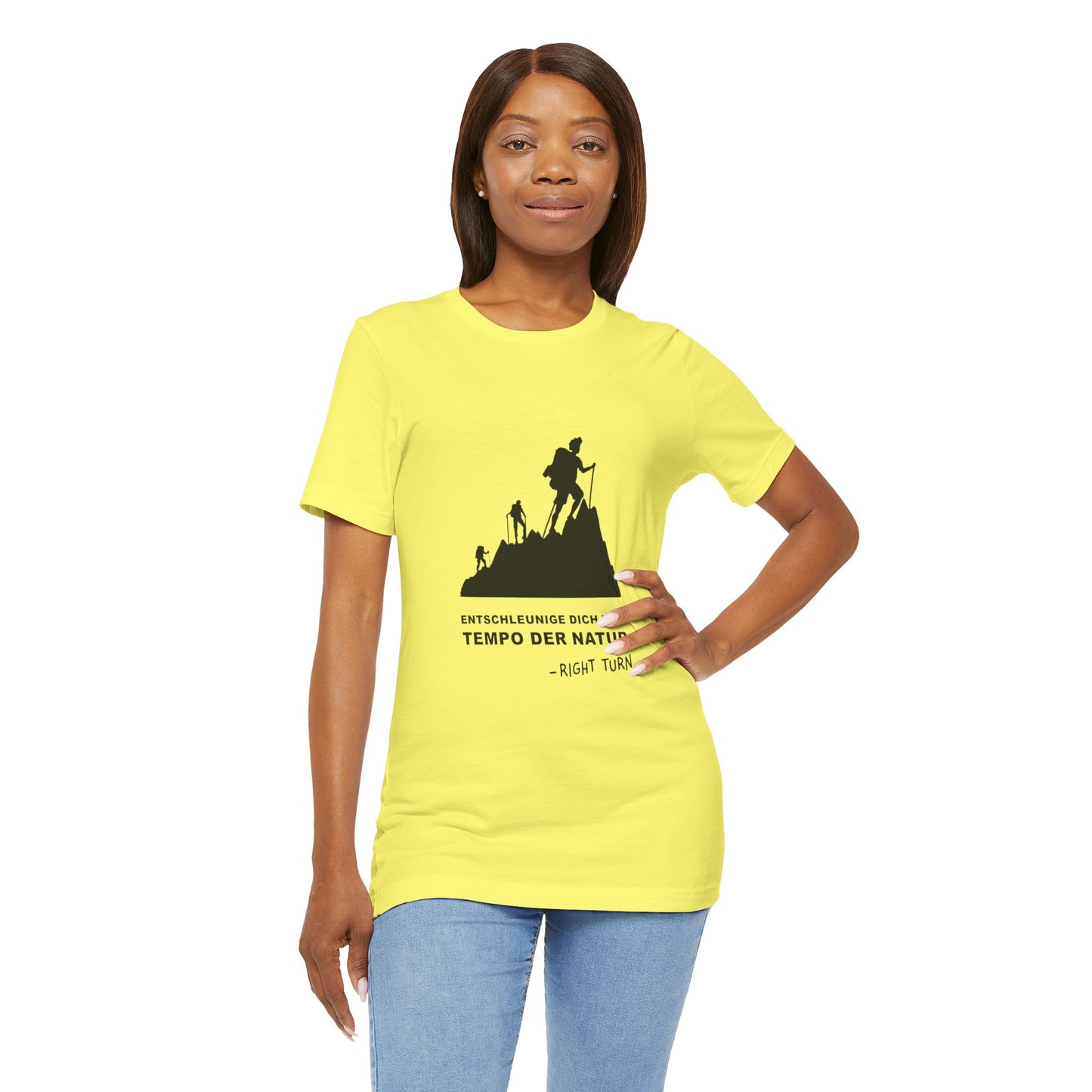 Entschleunige Dich Zum Adult Unisex Jersey