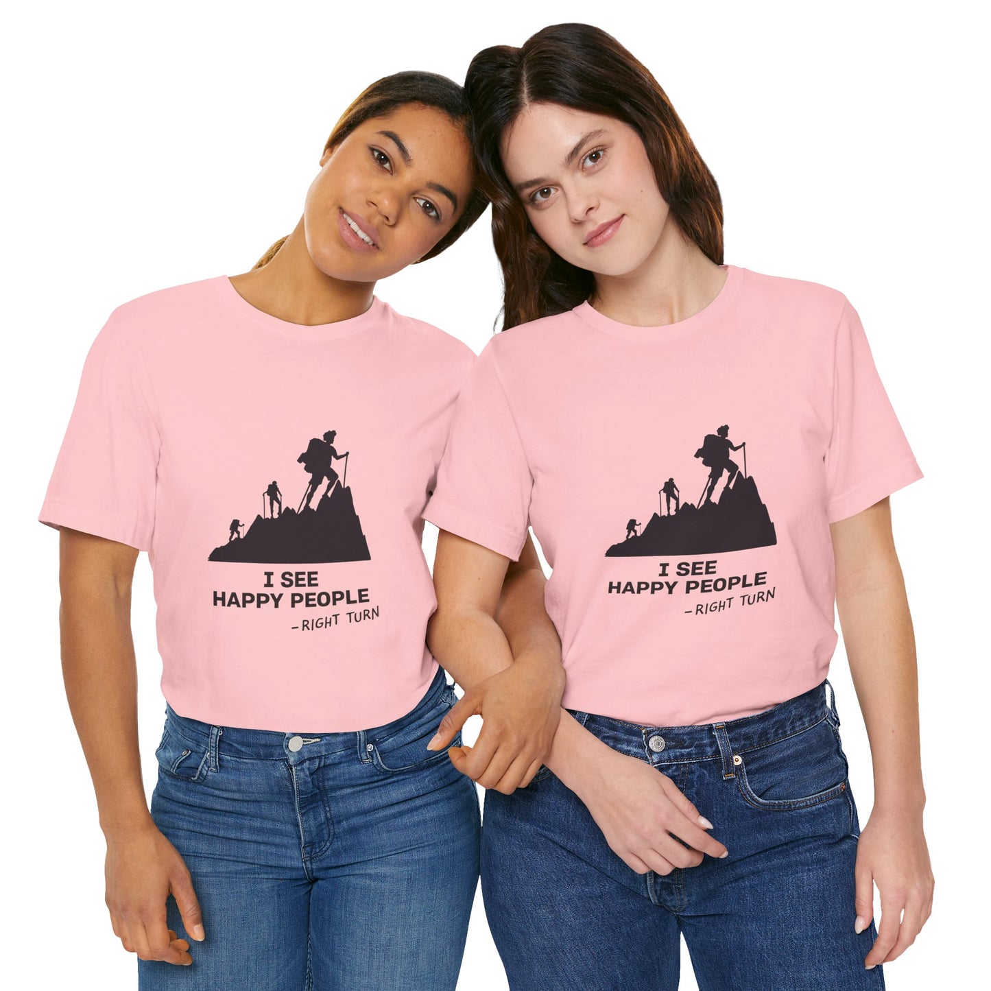 I See Happy People Adult Unisex Jersey